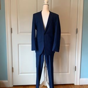 Boys Navy Blue T.O. Suit